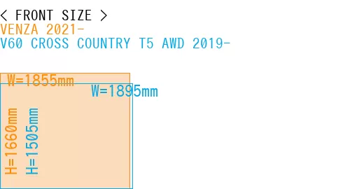 #VENZA 2021- + V60 CROSS COUNTRY T5 AWD 2019-